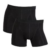 Claudio 2P Cotton Trunks Schwarz Baumwolle Small Herren