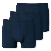 Schiesser 3P 95-5 Essential Shorts Dunkelblau Baumwolle Small Herren