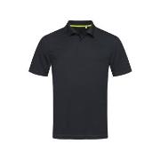 Stedman Active 140 Polo Schwarz Polyester Small Herren