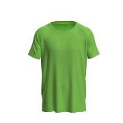 Stedman Active 140 Raglan For Men Hellgrün Polyester Small Herren