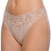 Hanky Panky Original Rise Thong Beige Nylon One Size Damen