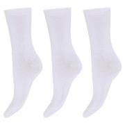 Decoy 3P Cotton Socks Weiß Strl 37/41 Damen