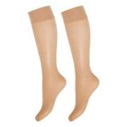 Decoy 2P Soft Lux 15 DEN Knee-high Socks Sand Polyamid One Size Damen