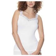 Mey Emotion Elegance Top With Lace Weiß 38 Damen