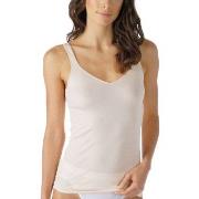 Mey Noblesse Cami-Top V-Neck Crème Baumwolle 38 Damen