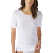 Mey Noblesse T-Shirt Weiß Baumwolle 38 Damen