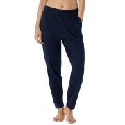 Schiesser Mix and Relax Long Pants With Cuff Dunkelblau Baumwolle 38 D...