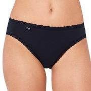 Sloggi 3P 24 7 Cotton Lace Tai Briefs Schwarz Baumwolle 38 Damen