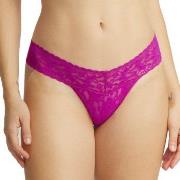 Hanky Panky 3P Low Rise Thong D1 Dunkelrosa Nylon One Size Damen