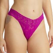 Hanky Panky 2P Original Rise Thong D1 Dunkelrosa Nylon One Size Damen