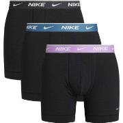 Nike 9P Everyday Essentials Cotton Stretch Boxer D1 Schwarz/Rosa Baumw...