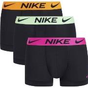 Nike 9P Everyday Essentials Micro Trunks D1 Schwarz/Rosa Polyester Sma...