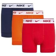 Nike 6P Everyday Essentials Cotton Stretch Trunk Blau/Rot Baumwolle Sm...