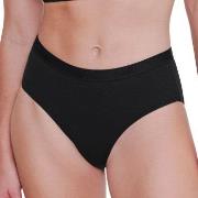 Sloggi GO Casual Midi Brief Schwarz Baumwolle Small Damen