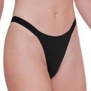 Sloggi GO Casual Tiny Tanga Brief Schwarz Baumwolle Small Damen