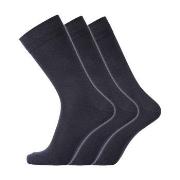 Dovre 3P Cotton No-Elastic Socks Marine Gr 45/48 Herren