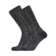 Dovre 2P Organic Wool Terry Socks Dunkelgrau Gr 43/44 Herren