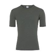 Dovre Wool T-shirt Grün Merinowolle Small Herren