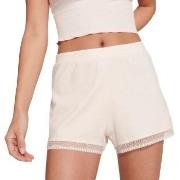 Sloggi GO Ribbed Short Crème Baumwolle Small Damen