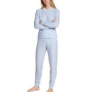 Calida Elegant Dreams Pyjama With Cuff Hellblau Modal Small Damen