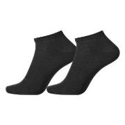 Egtved 2P Cotton Footie Sock Schwarz Gr 45/48