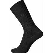 Egtved Wool Ribbed Sock Schwarz Gr 45/48