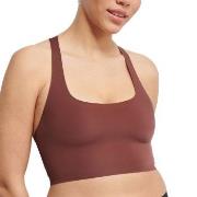 Sloggi BH ZERO Feel 2.0 Racer Top Dunkelbraun Small Damen