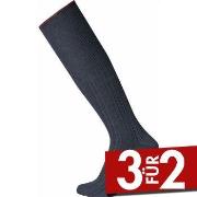 Egtved Pure Wool Kneehigh Sock Marine Wolle 44-46 Herren