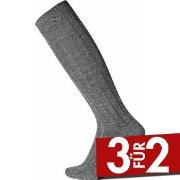 Egtved Wool Kneehigh Sock Hellgrau Gr 45/48 Herren