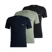 BOSS 3P Classic Regular Fit T ShirtRN Mixed Baumwolle Small Herren