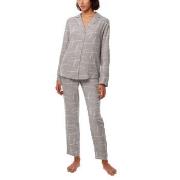 Triumph Boyfriend Fit Pyjama Grau Viskose 38 Damen