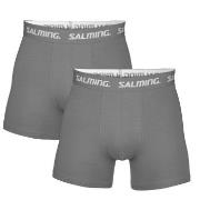 Salming 2P Cotton Boxer Grau Baumwolle Small Herren