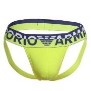 Armani Cotton Jockstrap Limegreen Baumwolle Small Herren