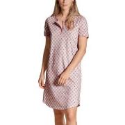 Calida Lovely Nights Sleepshirt Rosa Muster Baumwolle Small Damen