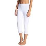 Calida Natural Comfort Capri Leggings Weiß Baumwolle Small Damen