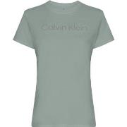 Calvin Klein Sport Essentials SS T-Shirt Blau Small Damen