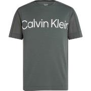 Calvin Klein Sport Pique Gym T-shirt Grün Small Herren