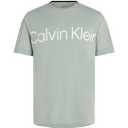 Calvin Klein Sport Pique Gym T-shirt Hellgrün Small Herren