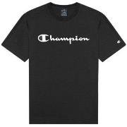 Champion Classics Crewneck T-shirt For Boys Schwarz Baumwolle 110-116