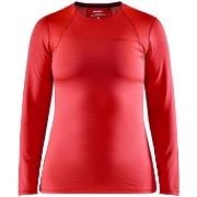 Craft Essence LS Tee Women Rot Polyester Small Damen