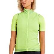 Craft Essence Wind Vest W Limegreen Polyester Small Damen