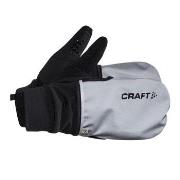 Craft Hybrid Weather Glove Schwarz/Grau Polyester XXS (6)