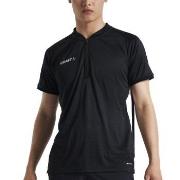 Craft Pro Control Impact Polo M Schwarz Polyester Small Herren