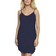 Damella Bamboo Nightdress Without Sleeves Marine Bambus Small Damen