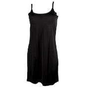 Damella Full Slip 90 cm Schwarz Viskose 38 Damen