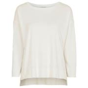 Damella Greymelange Flower Top Crème Small Damen