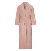 Damella Soft Velour Terry Robe Rosa Small Damen