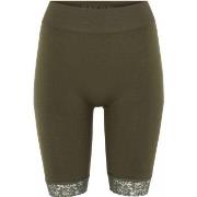 Decoy Long Shorts With Lace Grün M/L Damen