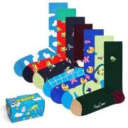 Happy socks 7P 7-Day Gift Box Blau/Rot Baumwolle Gr 41/46