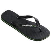 Havaianas Brasil Logo Schwarz Gr 45/46